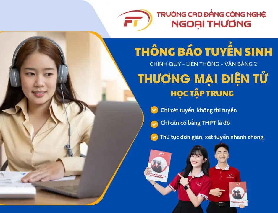 cao dang dao tao thuong mai dien tu