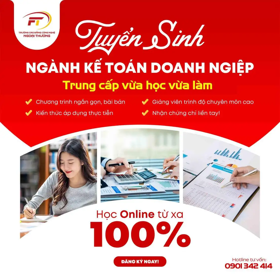 Trung cấp kế toán hệ vừa học vừa làm